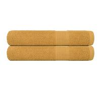 Mangloder FROGN - Set di 2 asciugamani da sauna, 80 x 200 cm, 360 g/m², in 100% cotone, spugna assorbente, per sauna, benessere, spa, spiaggia, bagno e palestra