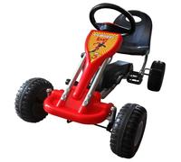 Mangloder - Gokart a pedale per bambini, con ruota libera commutabile, asse oscillante e catena chiusa, per bambini dai 3 ai 5 anni, guida stabile, adatto per giardino e parco giochi, max 30 kg