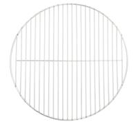 Mangloder - Griglia rotonda per barbecue, diametro 47 cm, in acciaio inox 304, colore argento, distanza tra le aste di 14 mm, adatta per barbecue a carbonella, barbecue a sfera, braciere antiruggine