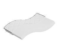 Mangloder - Materasso in schiuma media morbida, 100 x 200 cm, traspirante con supporto ergonomico, comoda superficie di riposo, con rivestimento lavabile, ideale per camera da letto, camera degli