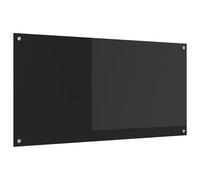 Mangloder - Parete da cucina in vetro temperato, 120 x 60 cm, resistente al calore, con 4 fori preforati, facile da pulire, per cucina moderna, per interni, protezione dagli schizzi