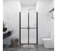 Mangloder - Porta doccia opaca, ESG, 98-101 x 190 cm, regolabile, con telaio in alluminio e maniglie moderne, per sanitari, parete in vetro, paraspruzzi, guarnizione, cerniere, montaggio