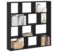 Mangloder - Scaffale a cubo con 12 scomparti, in legno, 100 x 18 x 100 cm, sospeso, con robusta tavola per soggiorno, camera da letto, ufficio, salvaspazio e versatile