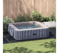 Mangloder - Tappetino per piscina in tessuto non tessuto, 550 x 280 x 0,1 cm, pieghevole, per piscina da giardino, piscina fuori terra, resistente alle intemperie, per telone protettivo e isolamento