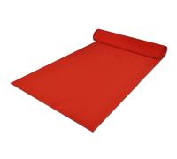 Mangloder Tappeto Runner Rosso in Poliestere 1x5M Rotolo per Interni, Tappeto d'Ingresso Piatto per Matrimoni, Gala, Occasioni Formali, Tappeti Decorativi per Spazi Festivi