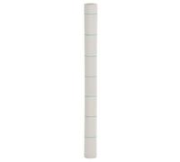 Mangloder - Telo anti-erbacce bianco in polipropilene, 1,5 x 10 m, 60 g/m², permeabile all'acqua e antistrappo, tessuto non tessuto da giardino per aiuole rialzate, terrazze, sentieri, aiuole con