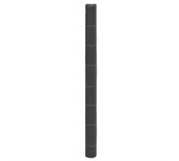 Mangloder - Telo anti-erbacce nero, 1,5 x 10 m, in polipropilene, permeabile all'acqua e traspirante, 150 g/m² con strisce verdi, per giardino, aiuola rialzata, terrazza, sentieri e aiuole con ghiaia