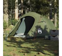 Mangloder - Tenda a tunnel per 3 persone, impermeabile, in poliestere 185T con rivestimento in PU, interno 230 x 180 x 115 cm, tenda da campeggio leggera con zanzariera, antivento, ideale per trekking