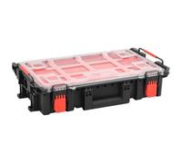 Mangloder - Valigetta rigida per viaggi in aereo, 55,5 x 34,5 x 13,5 cm, con maniglia per il trasporto, valvola a pressione, protezione impermeabile, 14 scomparti, materiale ABS in polipropilene