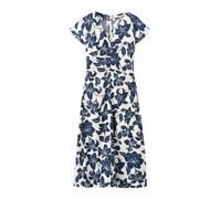 MANGO Abito 'JAMIE' beige / blu scuro Donna - Abbigliamento - Taglie comode - Abiti - Abiti camicia MANGO 34
