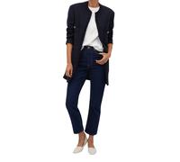 Mango Abrigo Cairo cappotto da donna in tweed blu navy S
