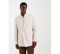 Mango - Amalfic - Blazer da abito slim 100% lino écru-Neutro 50