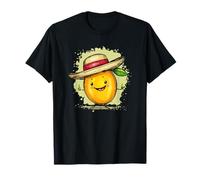 Mango amante del divertimento in un cappello Sombrero Maglietta