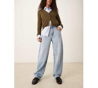 Mango - Bet - Jeans a palloncino azzurri-Blu 44