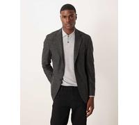 Mango - Blazer in tweed misto lana color antracite-Grigio 50