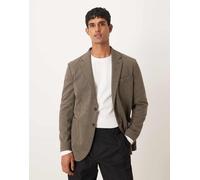 Mango - Blazer marrone in tweed 50