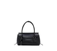 Mango borsa city piccola nera-Nero No Size