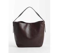 Mango - Borsa a secchiello color cioccolato-Marrone No Size