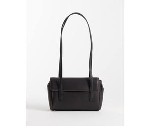 Mango borsa a spalla mini nera-Nero No Size