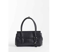 Mango borsa city piccola nera-Nero No Size