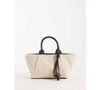 Mango - Borsa da spalla piccola strutturata morbida nera-Nero No Size