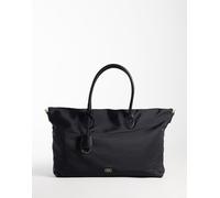 Mango - Borsa shopping rettangolare nera-Nero No Size