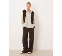 MANGO Camicia da donna 'POKE' blu / blu chiaro / giallo chiaro Donna MANGO M