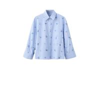 MANGO Camicia da donna 'Florix' blu / blu chiaro / verde chiaro / bianco Donna MANGO S