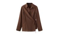 MANGO Camicia da donna 'GALE' marrone scuro Donna MANGO XS