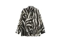 MANGO Camicia da donna 'SALOME' grigio / nero / offwhite Donna MANGO S