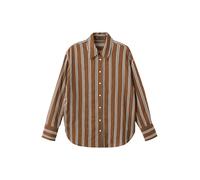 MANGO Camicia da donna 'SALSI' marrone / bianco Donna MANGO XS