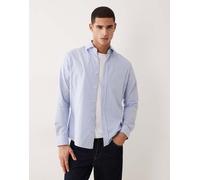 Mango - Camicia premium azzurra in 100% cotone-Blu M