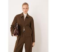 Mango - Cintu - Giacca harrington kaki in coordinato-Verde S