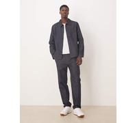 Mango - Electra - Jeans dritti indaco in cotone in coordinato-Blu 40