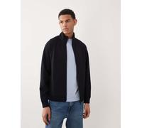 Mango - Felpa blu navy con zip 2XL