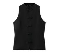 MANGO Gilet in maglia 'Pekin' nero Donna MANGO XL