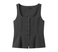 MANGO Gilet 'KLUME' grigio scuro Donna MANGO S