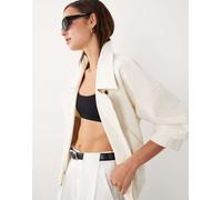 Mango - In collaborazione con Hailey Bieber - Trench corto color crema-Neutro L