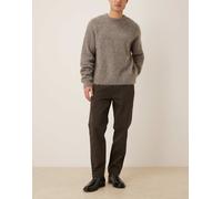 Mango - Juke - Jeans slim 100% cotone marroni-Marrone 38