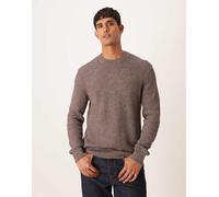 Mango - Maglione girocollo in cotone pesante rosso scuro 2XL