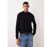 Mango - Maglione in 100% lana premium nero S