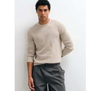 Mango maglione lavorato a maglia girocollo beige-Neutro S
