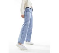 Mango - Matilda - Jeans dritti azzurri-Blu 44