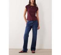 Mango - Matilda - Jeans dritti blu scuro 48