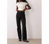 Mango - Matilda - Jeans dritti neri-Nero 46