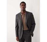 Mango - Milan - Blazer sartoriale slim color antracite in coordinato-Grigio 54