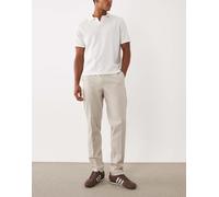 Mango - Milan - Pantaloni da abito slim écru in coordinato-Neutro 46