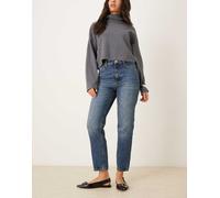 Mango - Mom jeans stile 2000 blu medio 36