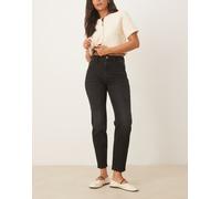Mango - New Mom - Jeans comodi neri-Nero 38