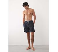 Mango - Pantaloncini da bagno stile boxer blu navy XS